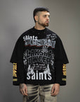 Double sleeve "SAINTS" present day