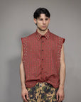Camicia "KEMPE" co perle e brillantini
