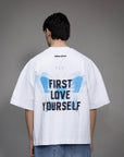T-shirt "FIRST LOVE YOURSELF" LIBERTINE