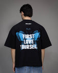T-shirt "FIRST LOVE YOURSELF" LIBERTINE