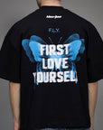 T-shirt "FIRST LOVE YOURSELF" LIBERTINE
