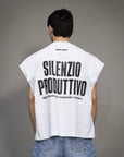 Canotta "SILENZIO PRODUTTIVO" LIBERTINE