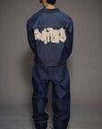 Coordinato in jeans "GRATEFUL"