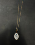 Collana "MOTIVATIONAL" in acciaio nickel