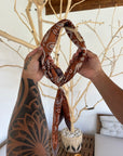 Foulard "FANTASIA" con anello