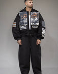 Bomber over "CHESHAM" con toppe