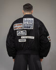 Bomber over "CHESHAM" con toppe