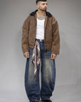 Jacket "WHITBY" con collo a contrasto