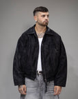 Jacket "WHITBY" con collo a contrasto