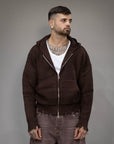 Maglione in lana "MOCOA" con zip