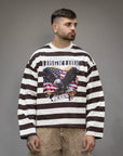 Longsleeve crop "AMERICAN DREAM" LIBERTINE