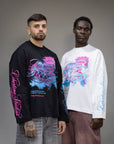 Longsleeve crop "HORSE" LIBERTINE