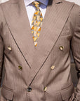 Abito LIBERTINE "PARTENOPE" limited edition / tessuto solaro fango