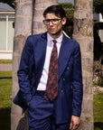 Abito LIBERTINE "PARTENOPE" limited edition / tessuto solaro blu