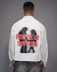 Camicia crop "TROPPO TARDI" LIBERTINE