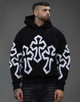 Felpa "BIG CROSSES"
