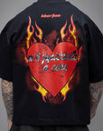 T-shirt "HEART ON FIRE" LIBERTINE
