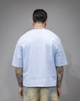 T-shirt "crop" in jersey