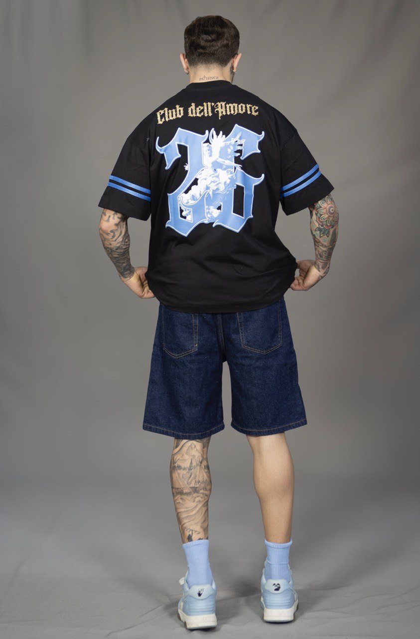 T-shirt LIBERTINE &quot;CLUB DELL&#39;AMORE&quot; football nfl