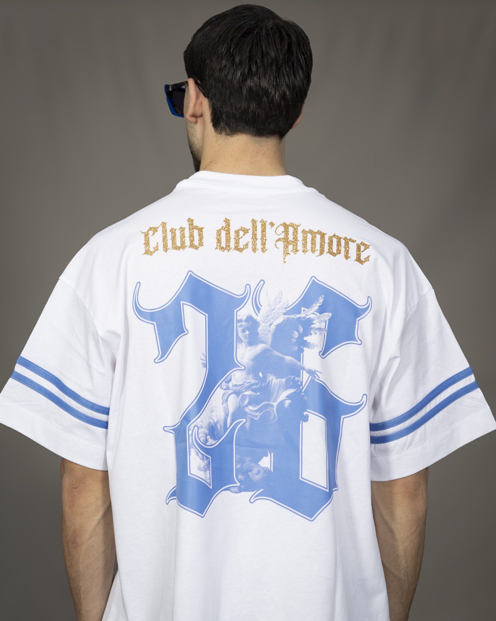 T-shirt LIBERTINE &quot;CLUB DELL&#39;AMORE&quot; football nfl