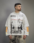 Double sleeve "SAINTS" present day