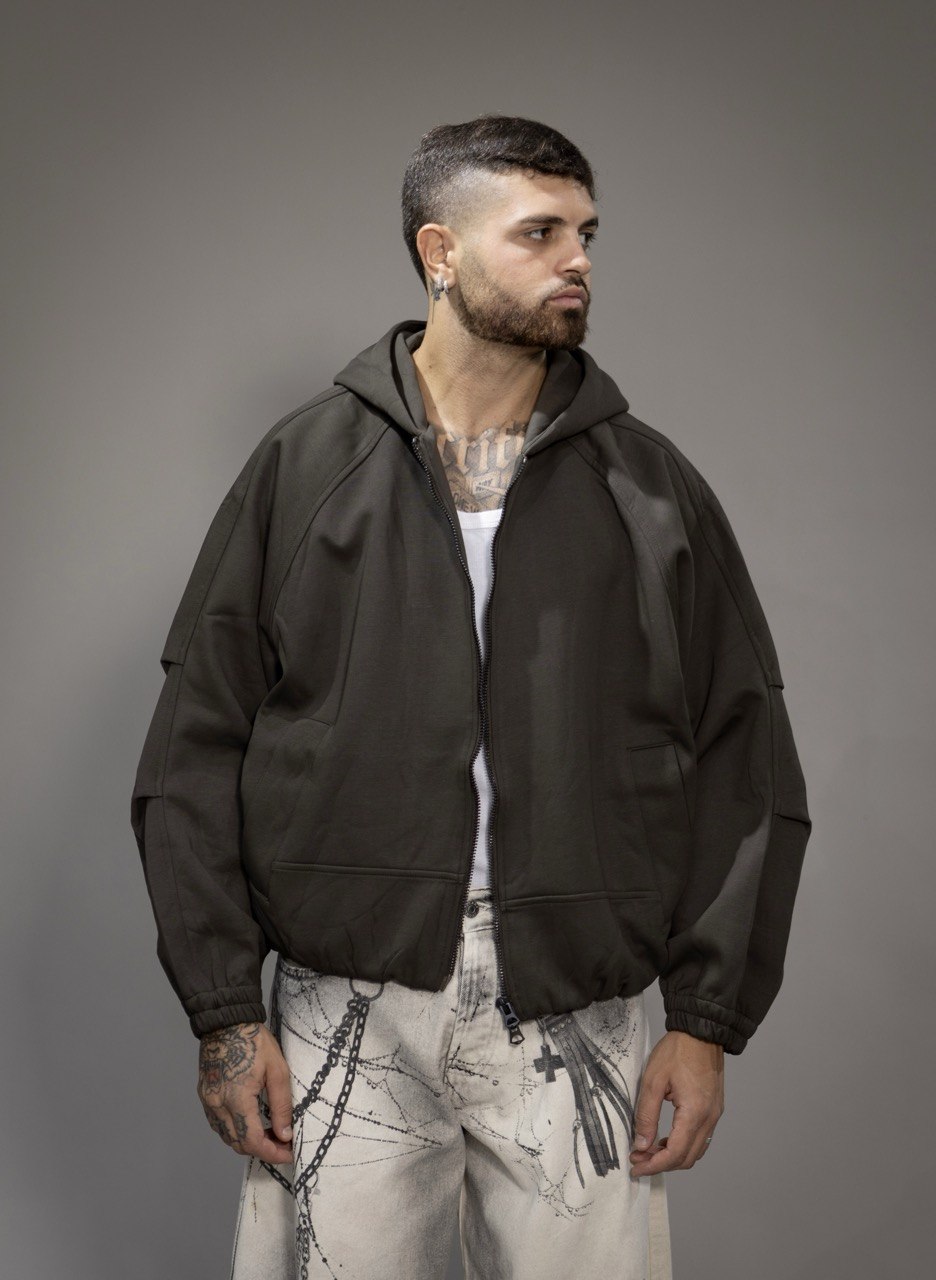 Felpa / jacket "AVOCA" crop