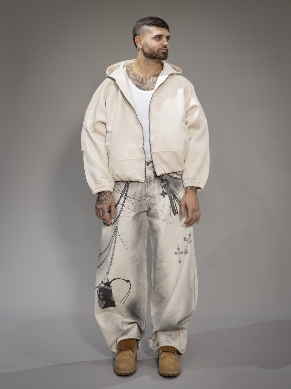 Felpa / jacket "AVOCA" crop