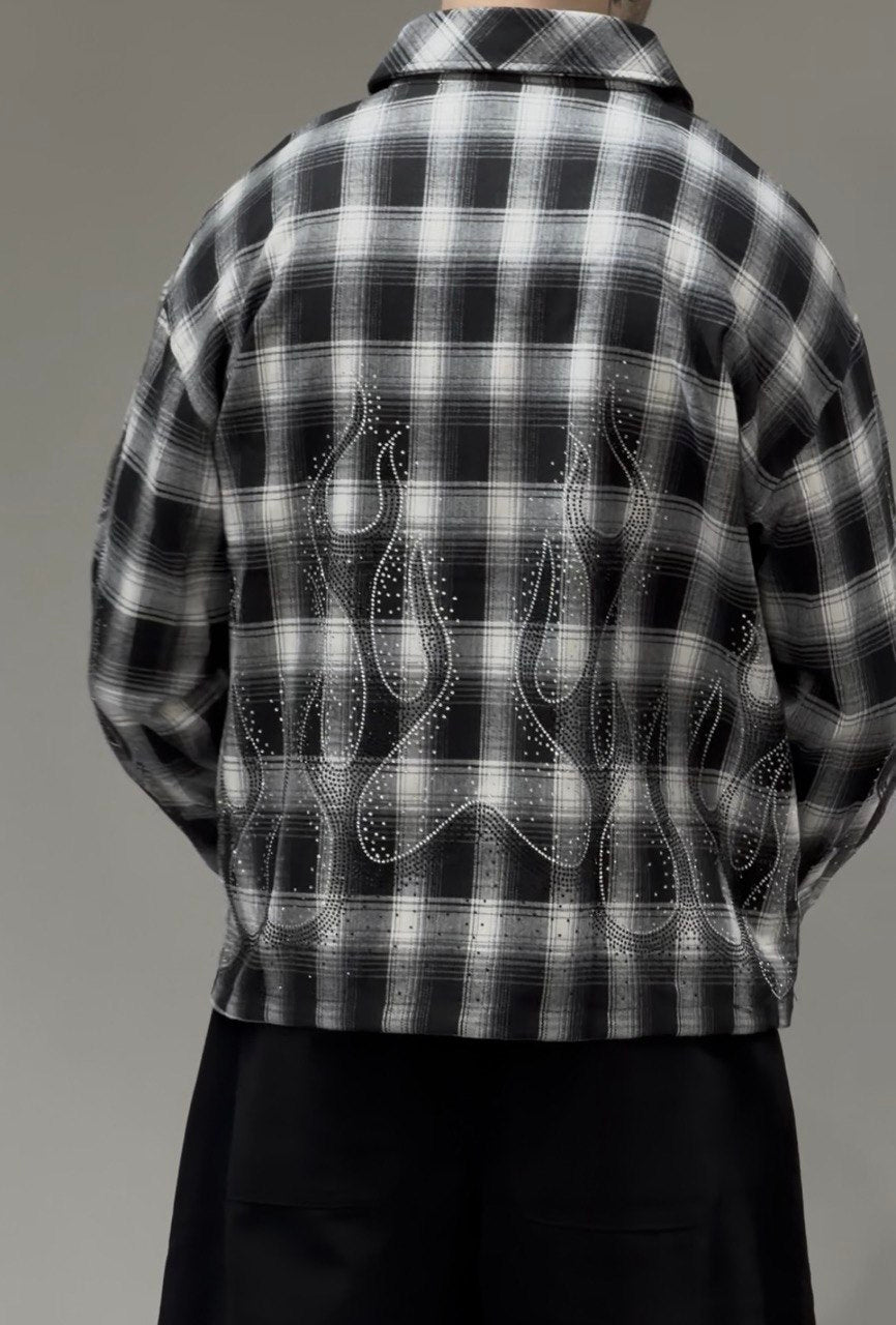 Camicia "FLAME" crop
