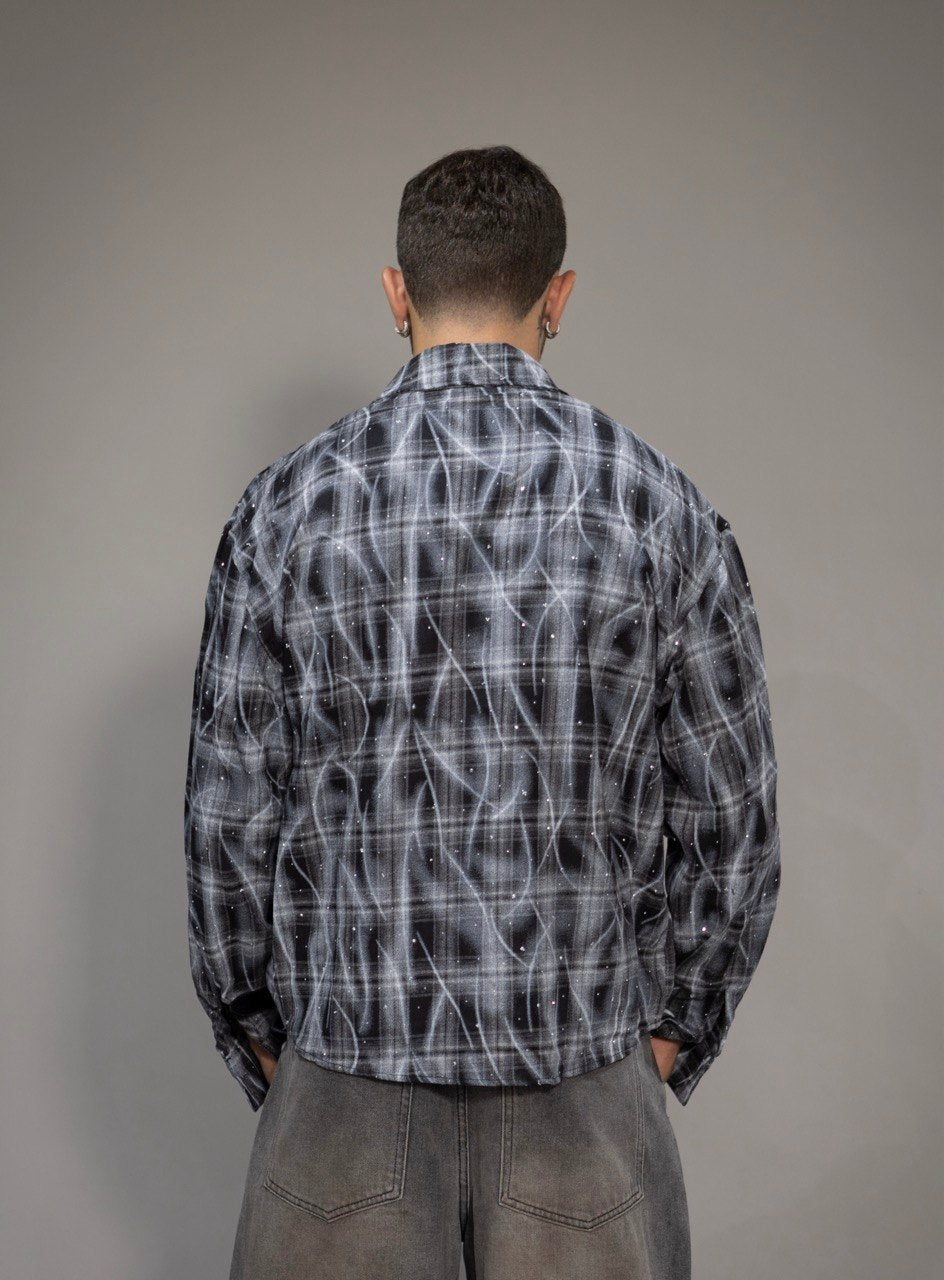 Camicia "HELENS" con brillantini