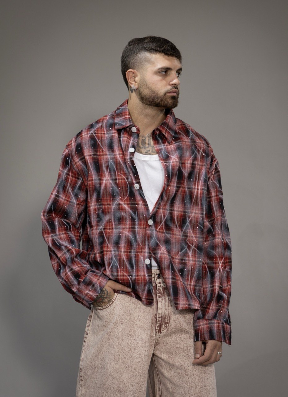 Camicia "HELENS" con brillantini