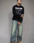 Jeans "PLAUEN" stampato