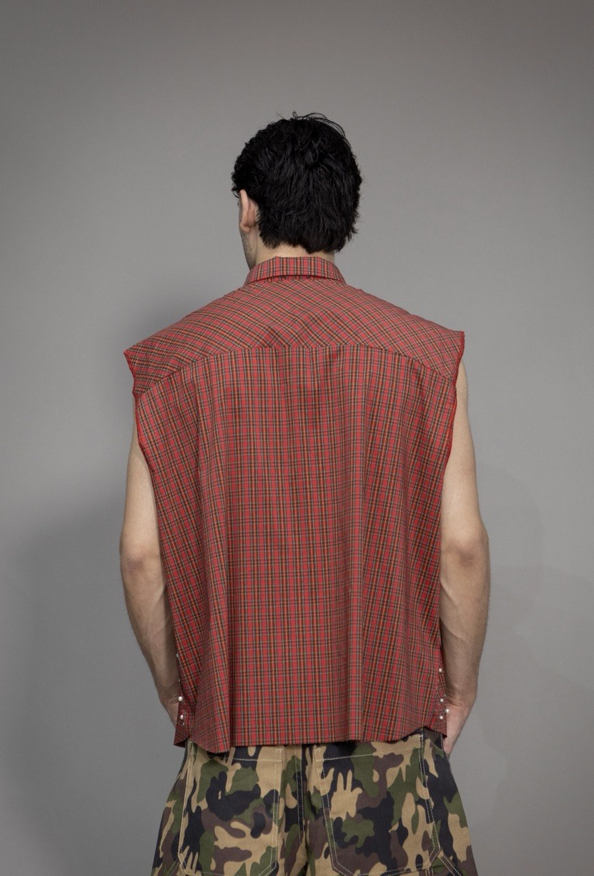 Camicia "KEMPE" co perle e brillantini