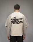 Double sleeve "THE WORLD" crop
