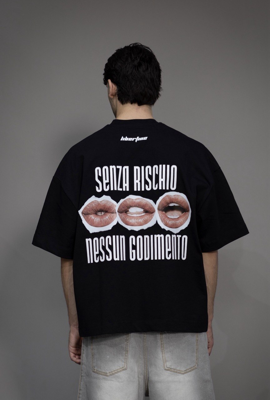 T-shirt "SENZA RISCHIO" libertine