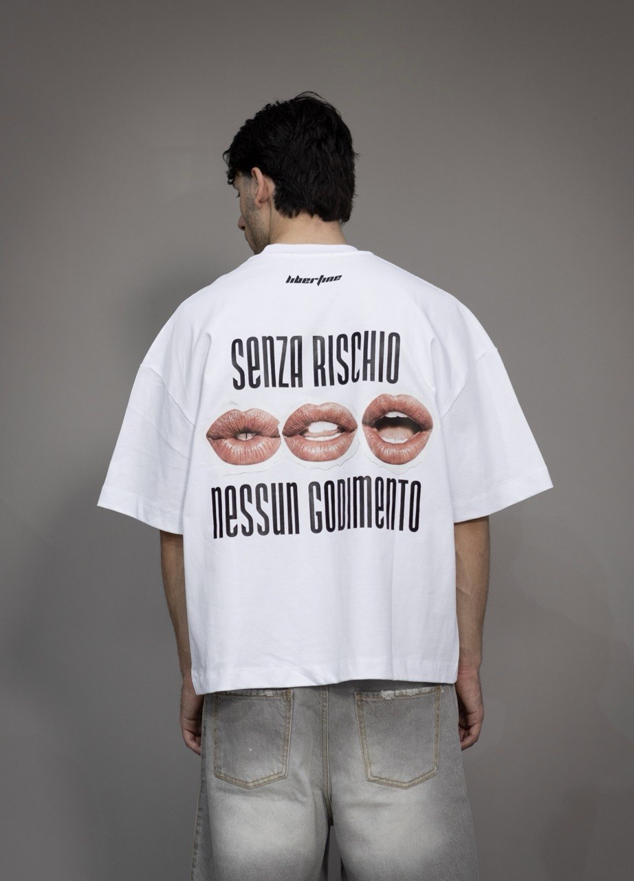 T-shirt "SENZA RISCHIO" libertine