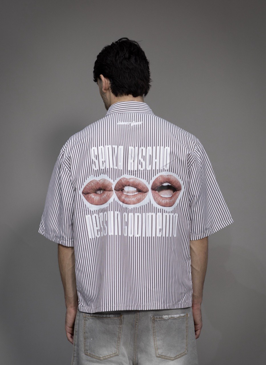 Camicia "SENZA RISCHIO" LIBERTINE