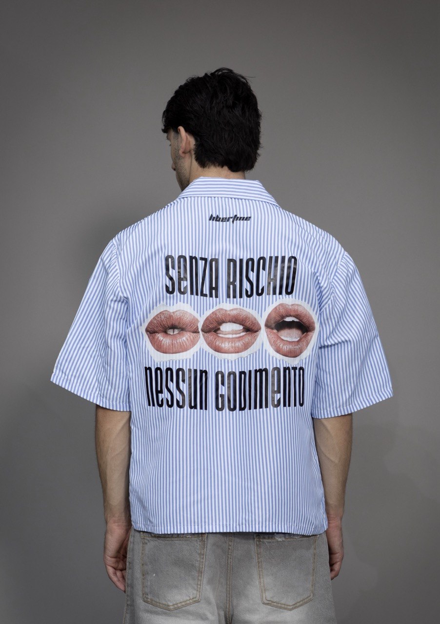 Camicia "SENZA RISCHIO" LIBERTINE