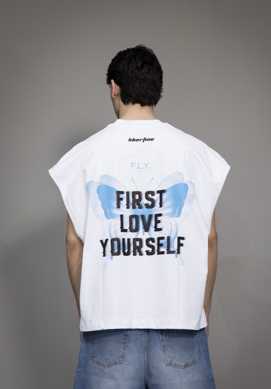 Canotta "FIRST LOVE YOURSELF" LIBERTINE