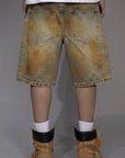Jorts "MOD PAPER" con perline e brillantini