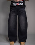 Ballon jeans "SHUTO" black
