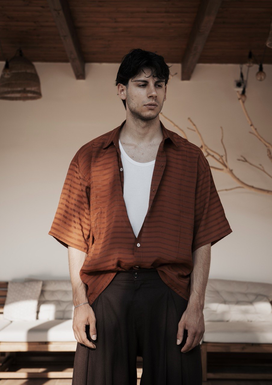 Camicia "KENDWA" crop