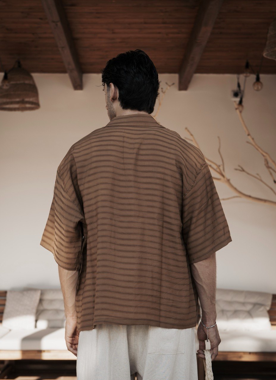 Camicia "KENDWA" crop