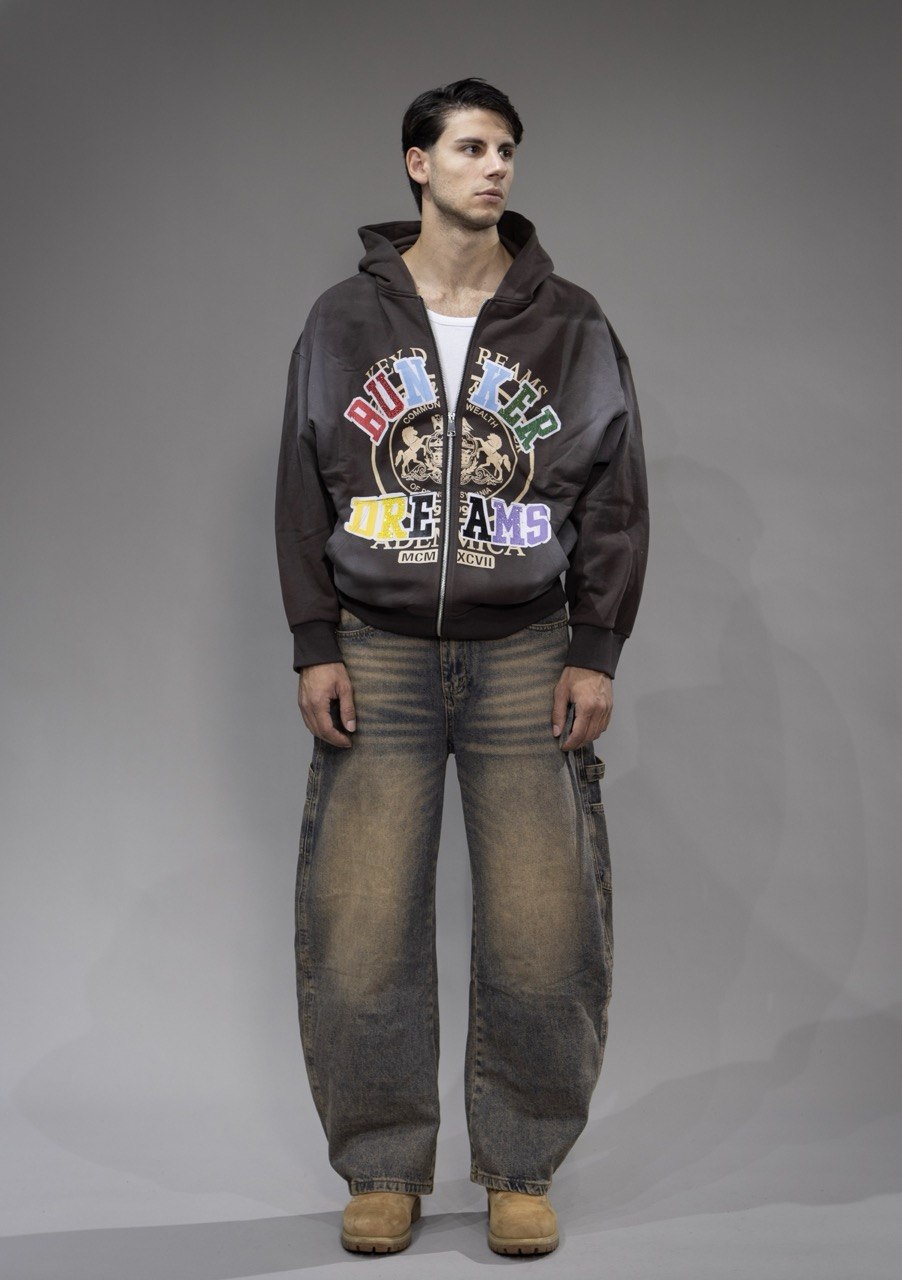 Baggy jeans "PALENQUE " sabbiato