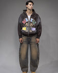 Baggy jeans "PALENQUE " sabbiato