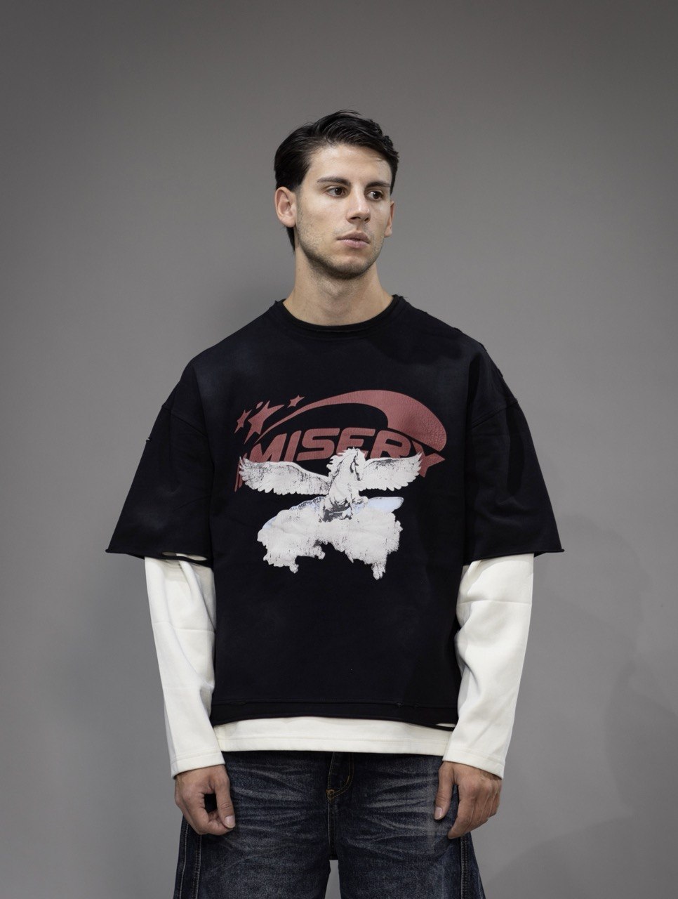 Felpa double "MISERY"