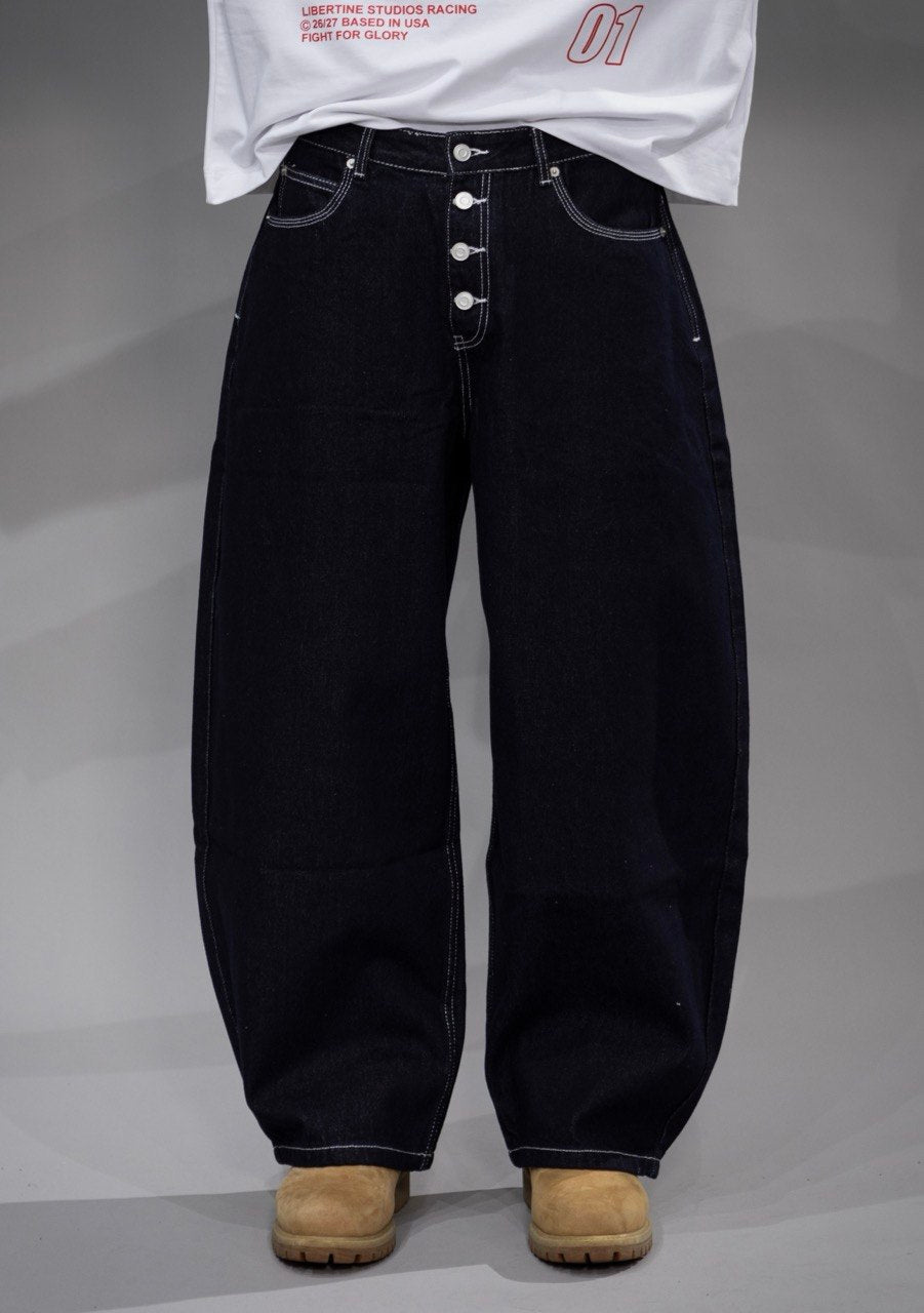 Ballon jeans "URUAN" lavaggio zero