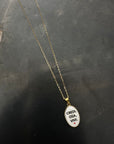 Collana "MOTIVATIONAL" in acciaio nickel