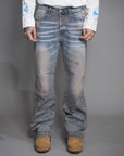 Flare jeans "MEXICO" bunker