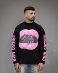Longsleeve "OWN ENERGY" con brillantini