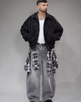 Jacket "WHITBY" con collo a contrasto